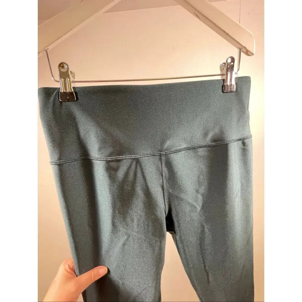 Athleta Elation Sheen Thigh Green Legging in the Cypress Green Size M - Picture 3 of 8